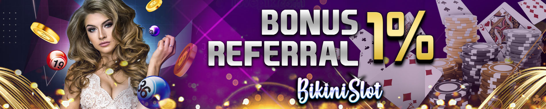 Bonus Referal 1%